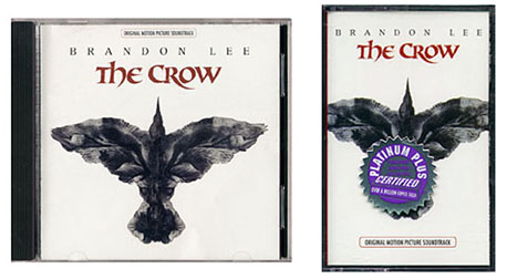 The Crow Soundtrack CD and cassette