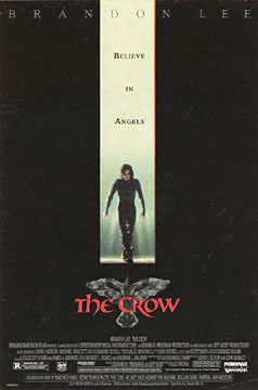 The Crow Believe in Angels postcard