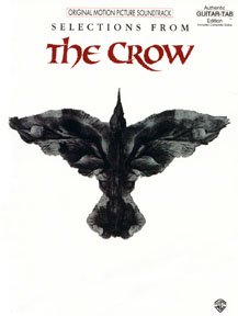 Selections from The Crow sheet music book