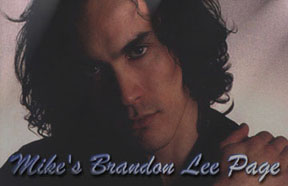Mike's Brandon Lee Collectibles Page