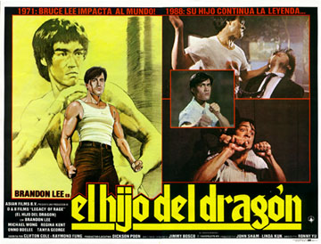 Legacy of Rage Mexican lobby card