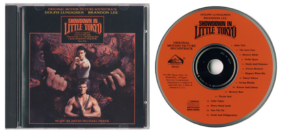 Showdown In Litle Tokyo soundtrack CD