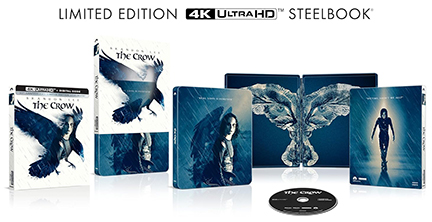 The Crow 30th Anniversary 4K Blu-ray Steelbook DVD