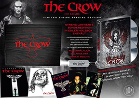 The Crow Blu-ray DVD Wooden Box Edition from Germany