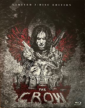 The Crow Blu-ray DVD Mediabook edition Europe