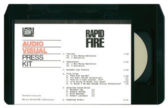 Rapid Fire Audio Visual Press Kit